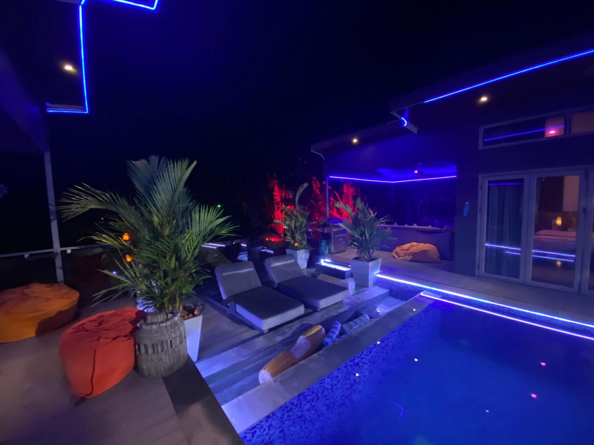 Stunning Villa With Ocean Views And Free Car Lamai Exteriér fotografie