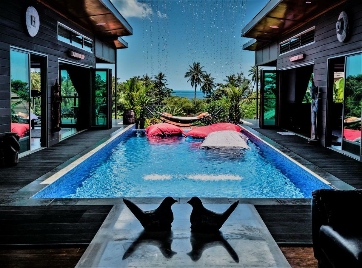 Stunning Villa With Ocean Views And Free Car Lamai Exteriér fotografie