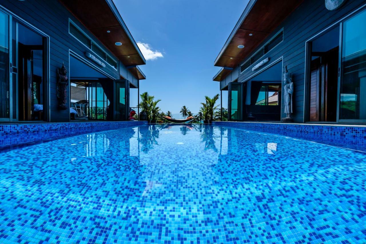 Stunning Villa With Ocean Views And Free Car Lamai Exteriér fotografie