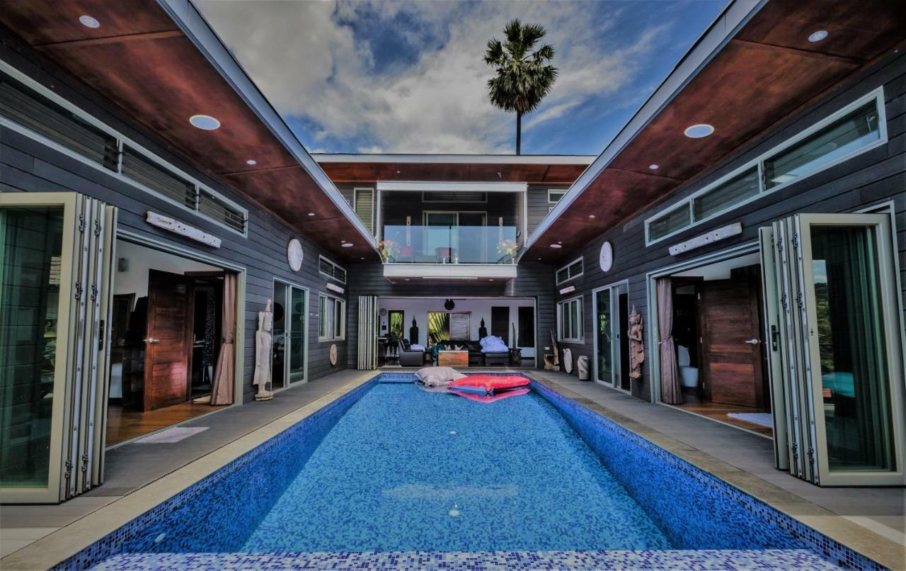 Stunning Villa With Ocean Views And Free Car Lamai Exteriér fotografie