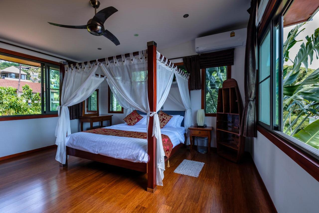 Stunning Villa With Ocean Views And Free Car Lamai Exteriér fotografie